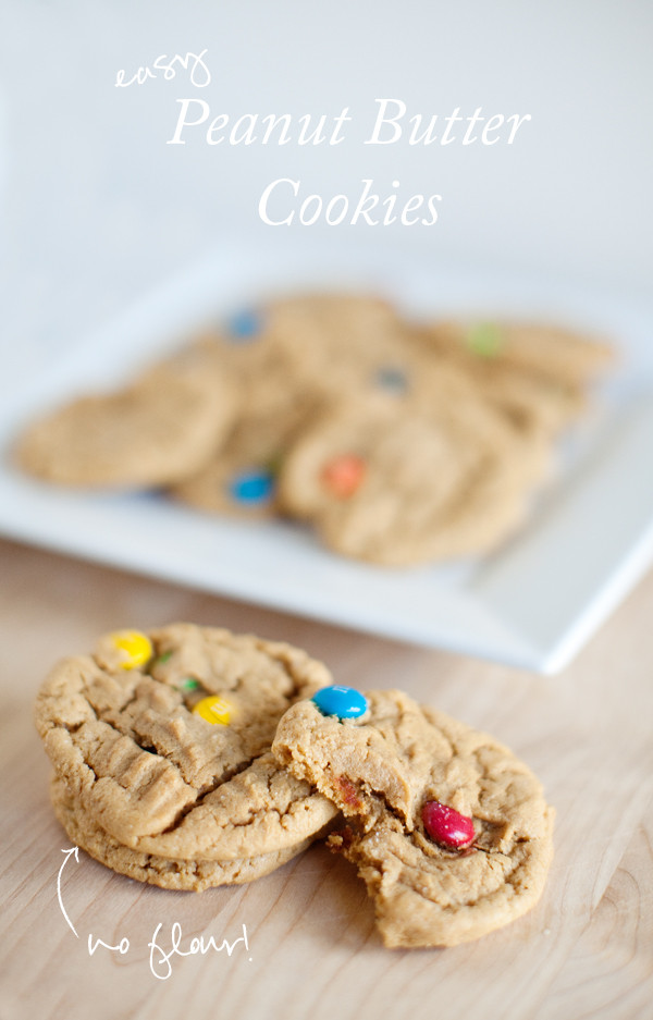 Peanut Butter Cookies No Flour
 Easy – No Flour Chewy Peanut Butter Cookies