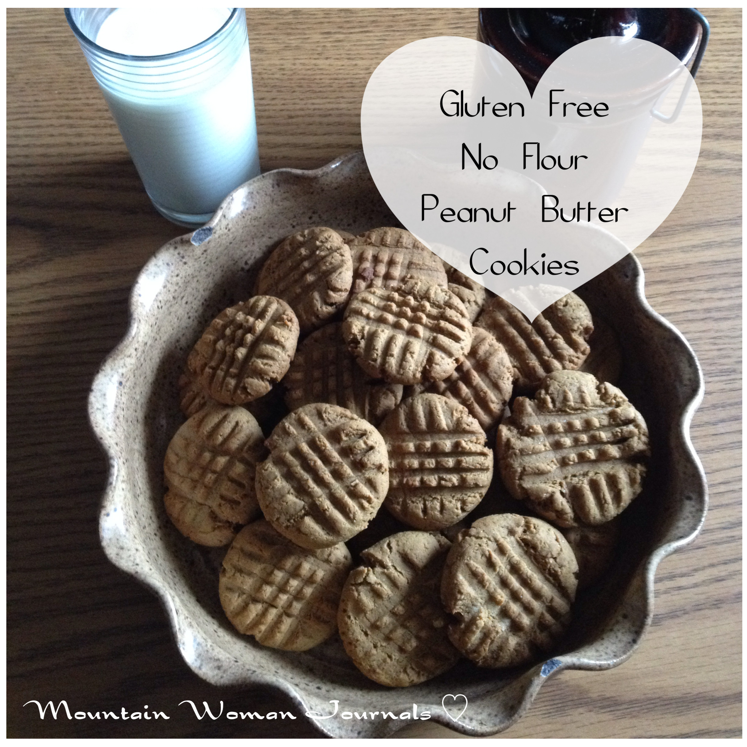 Peanut Butter Cookies No Flour
 Gluten Free No Flour Peanut Butter Cookies Trayer Wilderness