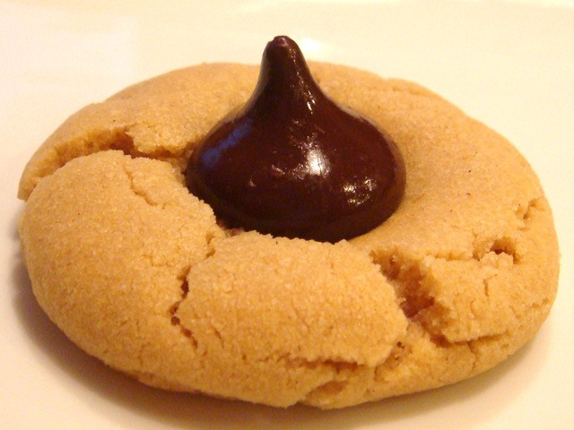 Peanut Butter Cookies With Hershey Kiss
 Twelve Days of Christmas Cookies Peanut Butter Kisses