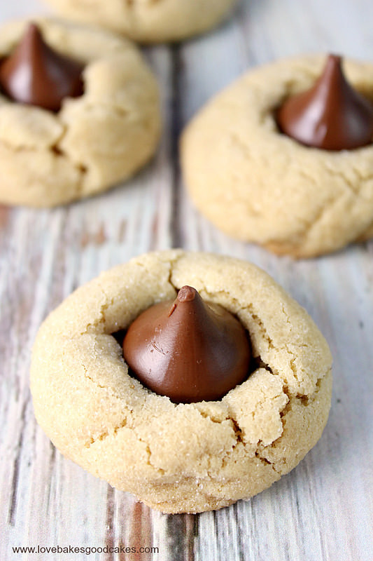 Peanut Butter Cookies With Hershey Kiss
 Peanut Butter Blossoms