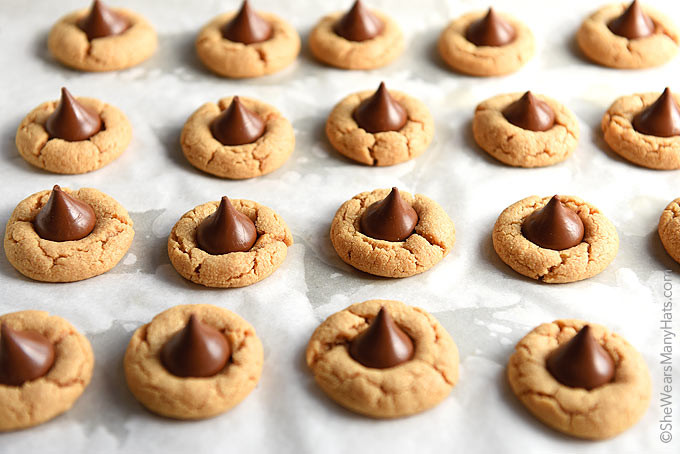 Peanut Butter Cookies With Kisses
 Peanut Butter Blossoms Recipe