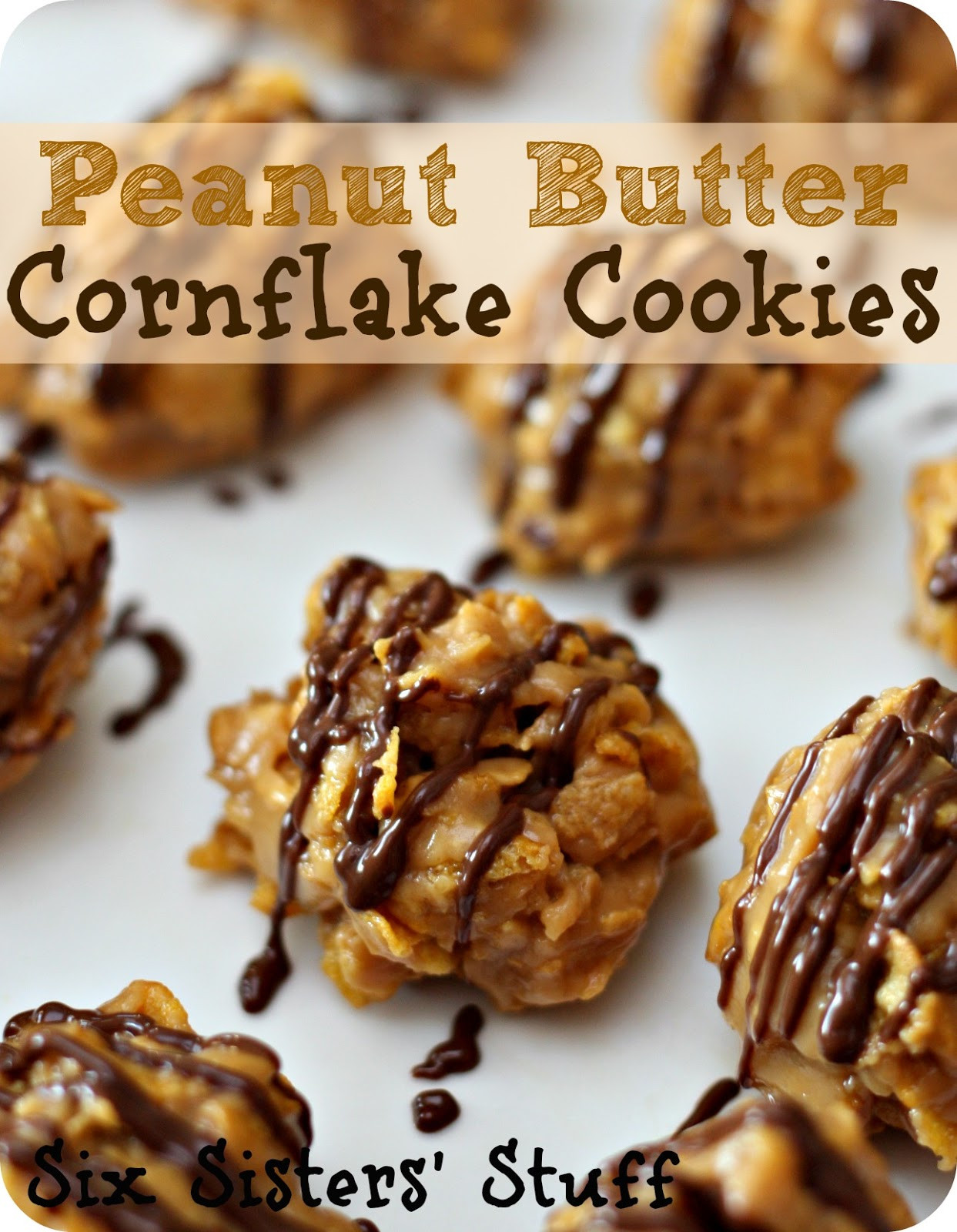 Peanut Butter Cornflake Cookies
 Peanut Butter Cornflake Cookies