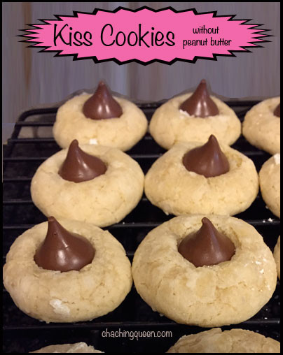 Peanut Butter Kiss Cookies
 Kiss Cookies Recipe without Peanut Butter Quick Easy