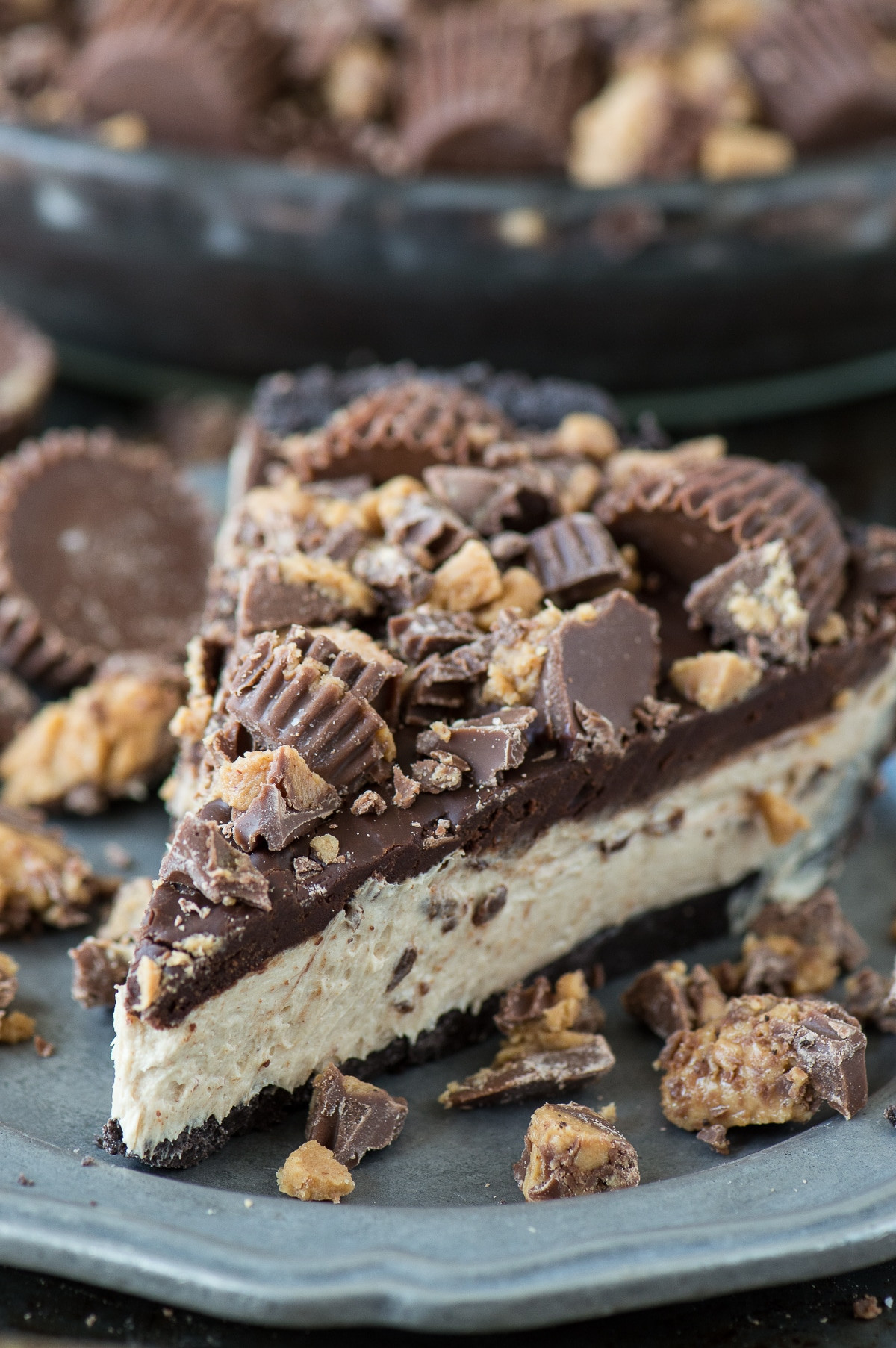 Peanut Butter Pie With Oreo Crust
 Peanut Butter Cup Chocolate Pie