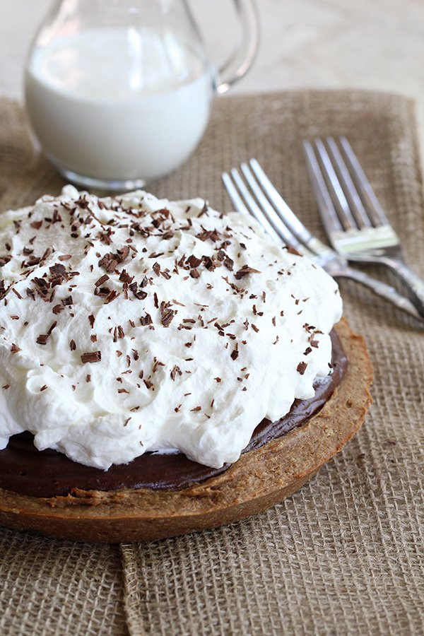 Peanut Butter Silk Pie
 Peanut Butter & Chocolate French Silk Pie