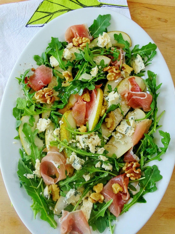 Pear Salad Recipes
 Pear Salad with Arugula Prosciutto and Gorgonzola Proud