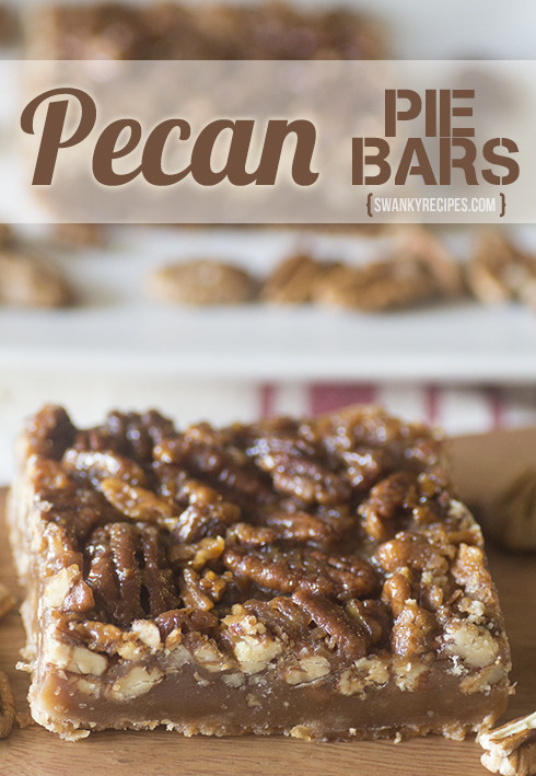 Pecan Pie Bars Recipe
 Pecan Pie Bars Swanky Recipes