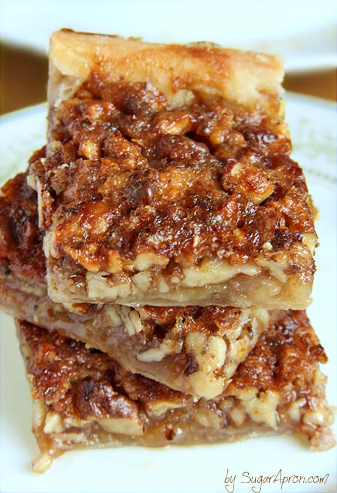 Pecan Pie Bars Recipe
 Easy Pecan Pie Bars Sugar Apron