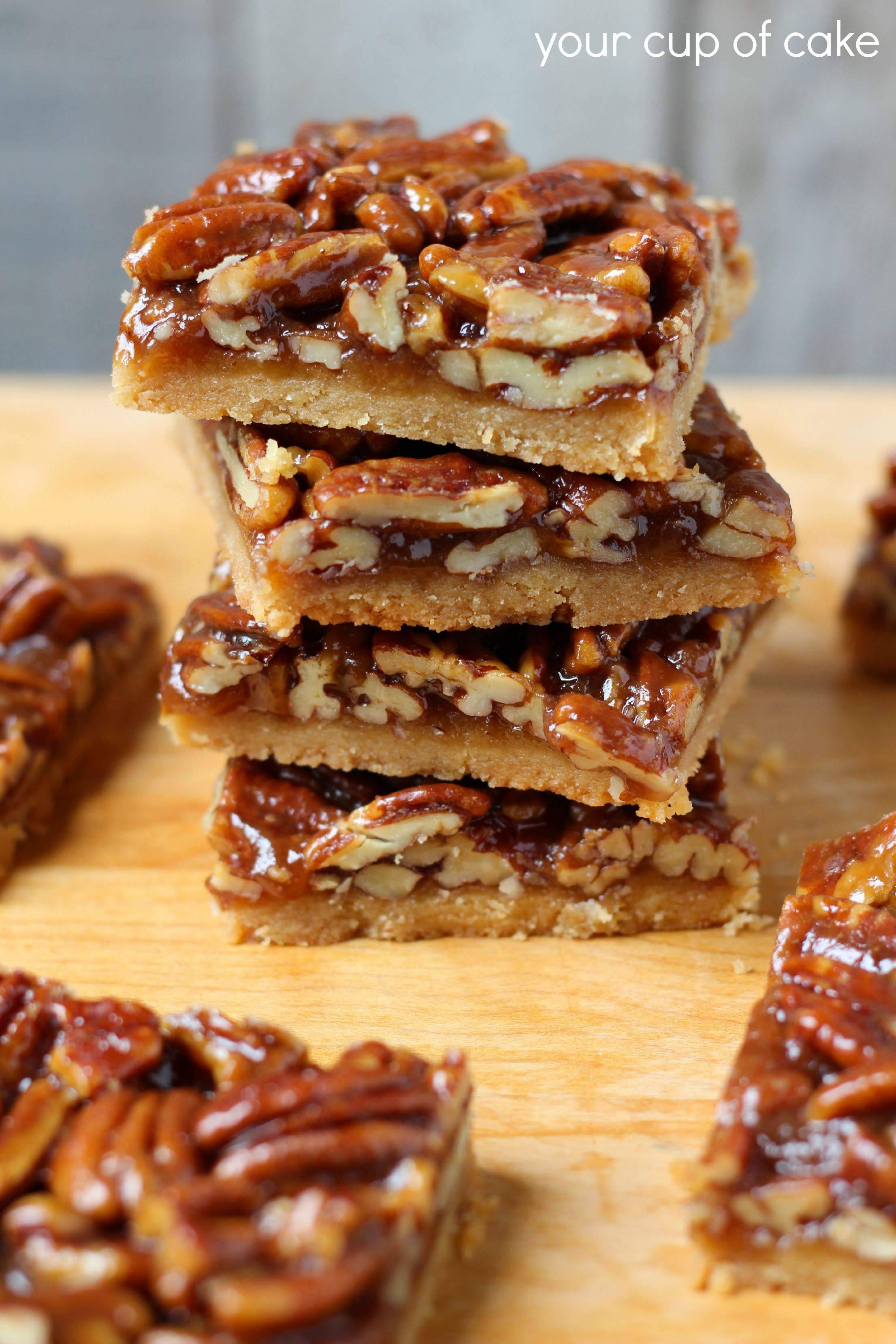 Pecan Pie Bars Recipe
 Pecan Pie Bars Your Cup of Cake