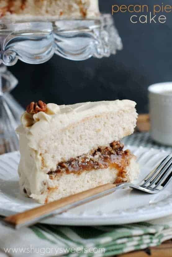 Pecan Pie Cake
 Pecan Pie Cake Shugary Sweets