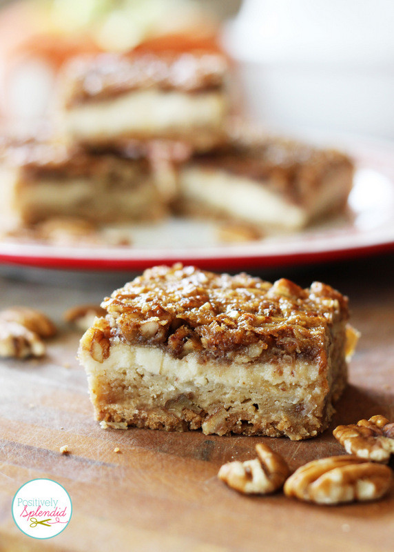 Pecan Pie Cheesecake
 Pecan Cheesecake Squares