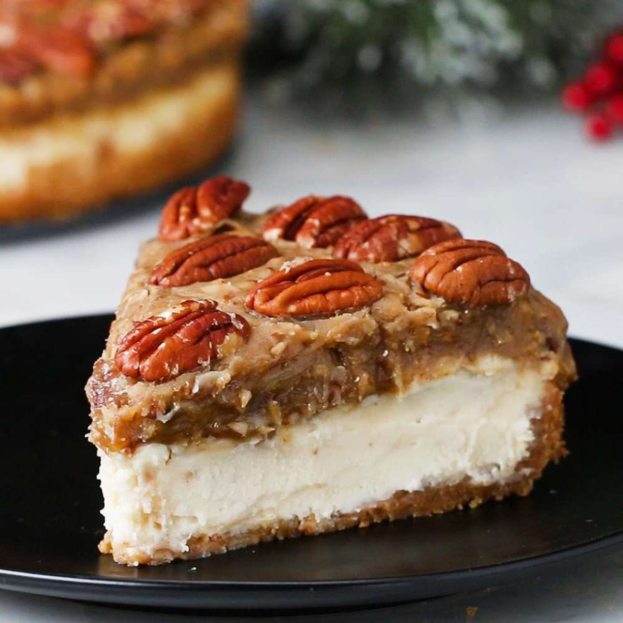 Pecan Pie Cheesecake
 Pecan Pie Cheesecake