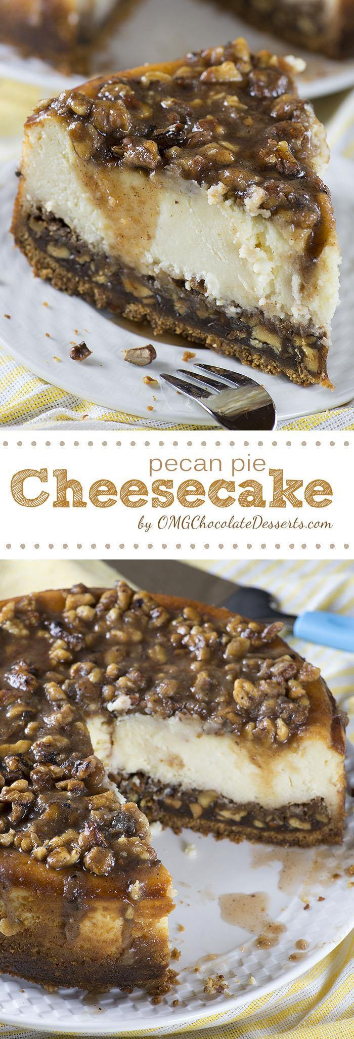 Pecan Pie Cheesecake Recipe
 Pecan Pie Cheesecake