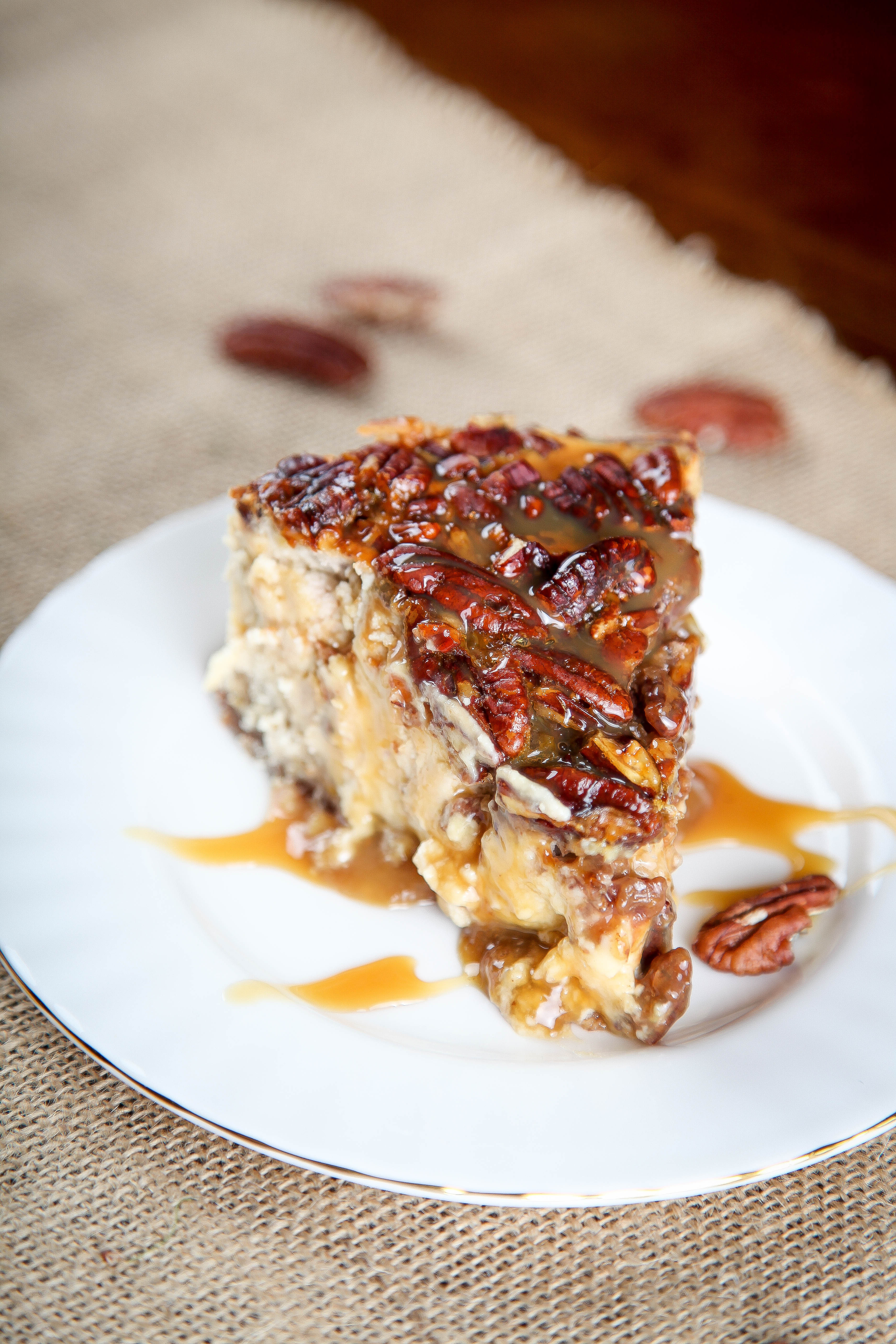 Pecan Pie Cheesecake
 Pecan Pie Cheesecake Baking Beauty