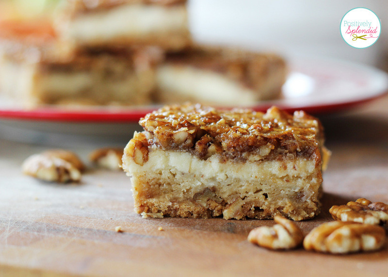 Pecan Pie Cheesecake
 Pecan Cheesecake Squares