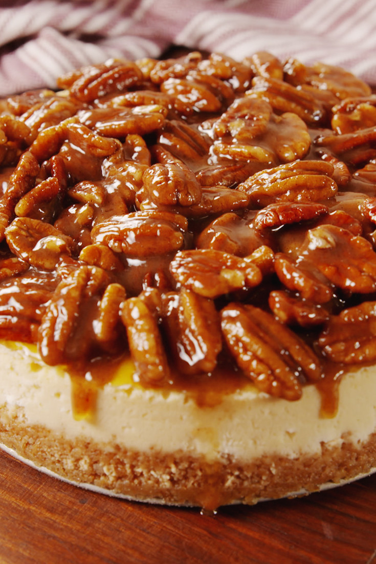 Pecan Pie Cheesecake
 100 Easy Cheesecake Recipes How to Make Homemade