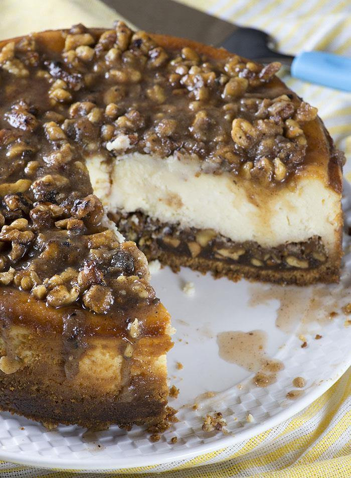 Pecan Pie Cheesecake
 Pecan Pie Cheesecake