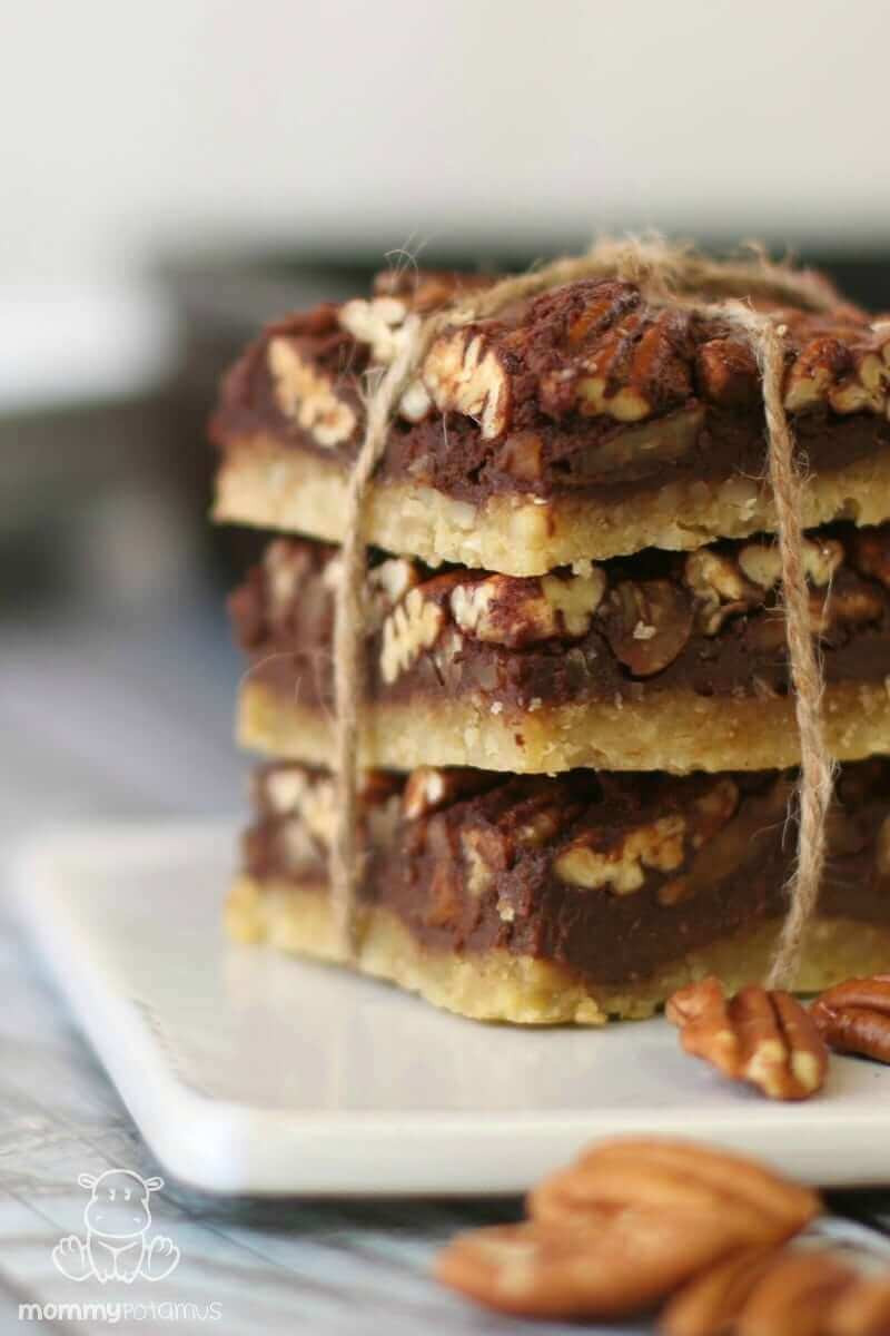 Pecan Pie Filling
 Paleo Chocolate Maple Pecan Pie Bars