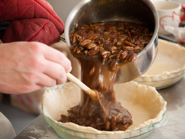 Pecan Pie Filling
 Pecan pie and garden planning