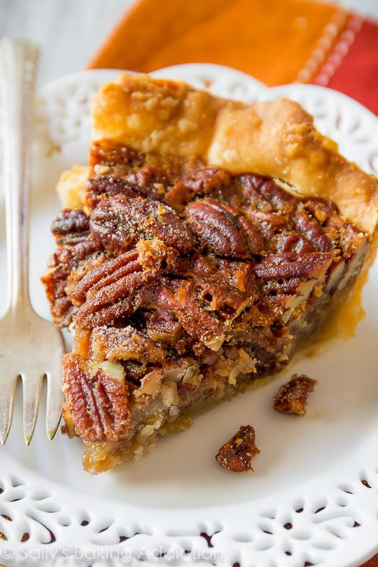 Pecan Pie Recipe
 My Favorite Pecan Pie Recipe Sallys Baking Addiction