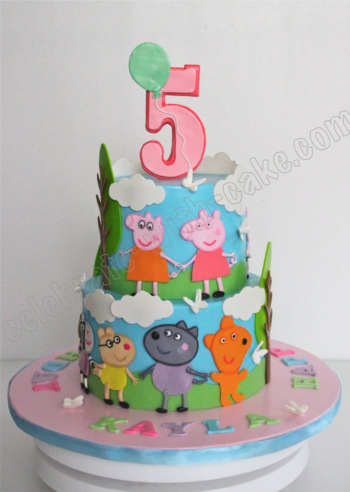 Peppa Pig Birthday Cake
 Celebrate with Cake Peppa Pig Cake