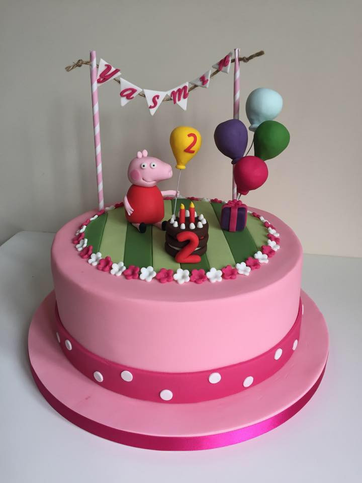 Peppa Pig Birthday Cake
 make peppa pig birthday cake Peppa Pig Birthday Cake for