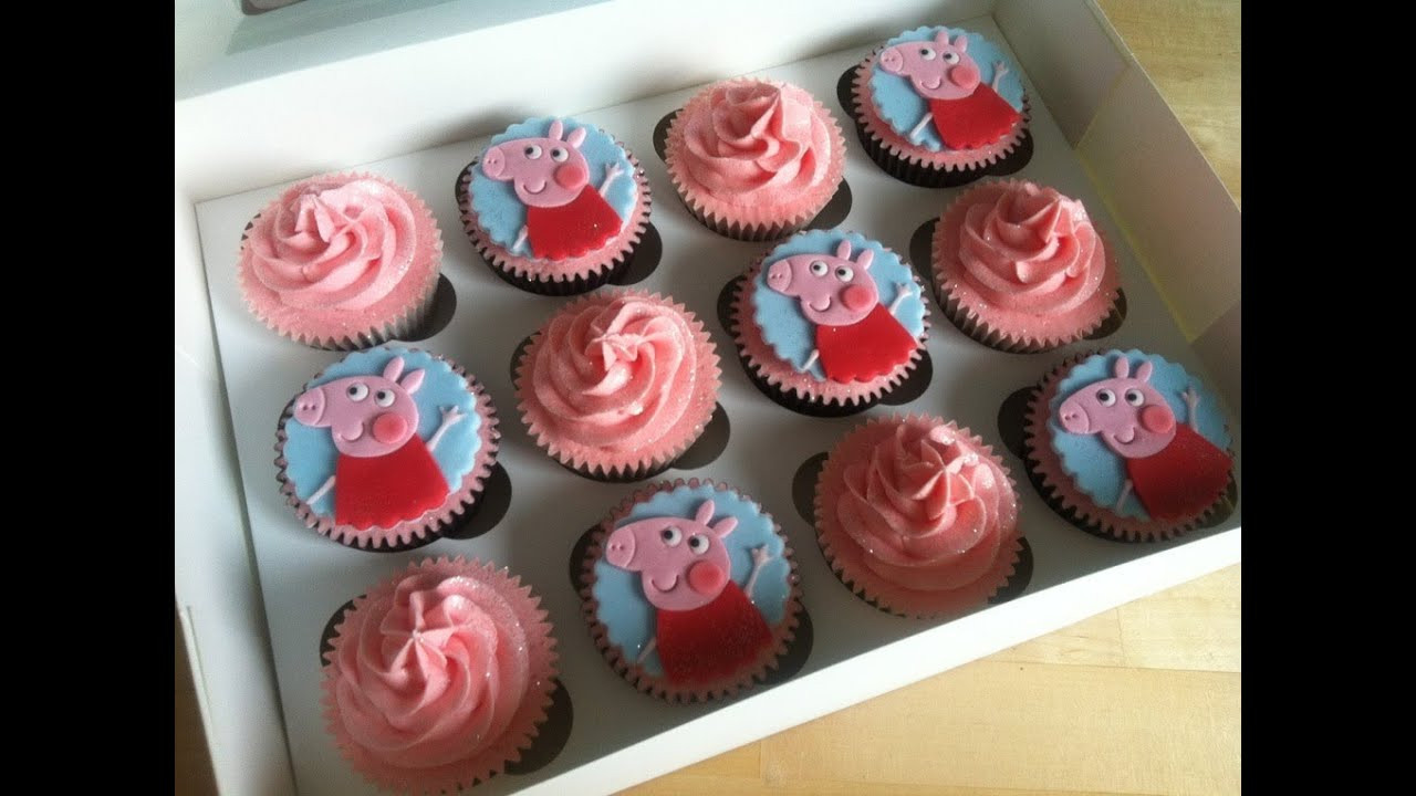 Peppa Pig Cupcakes
 Peppa Pig Cupcakes