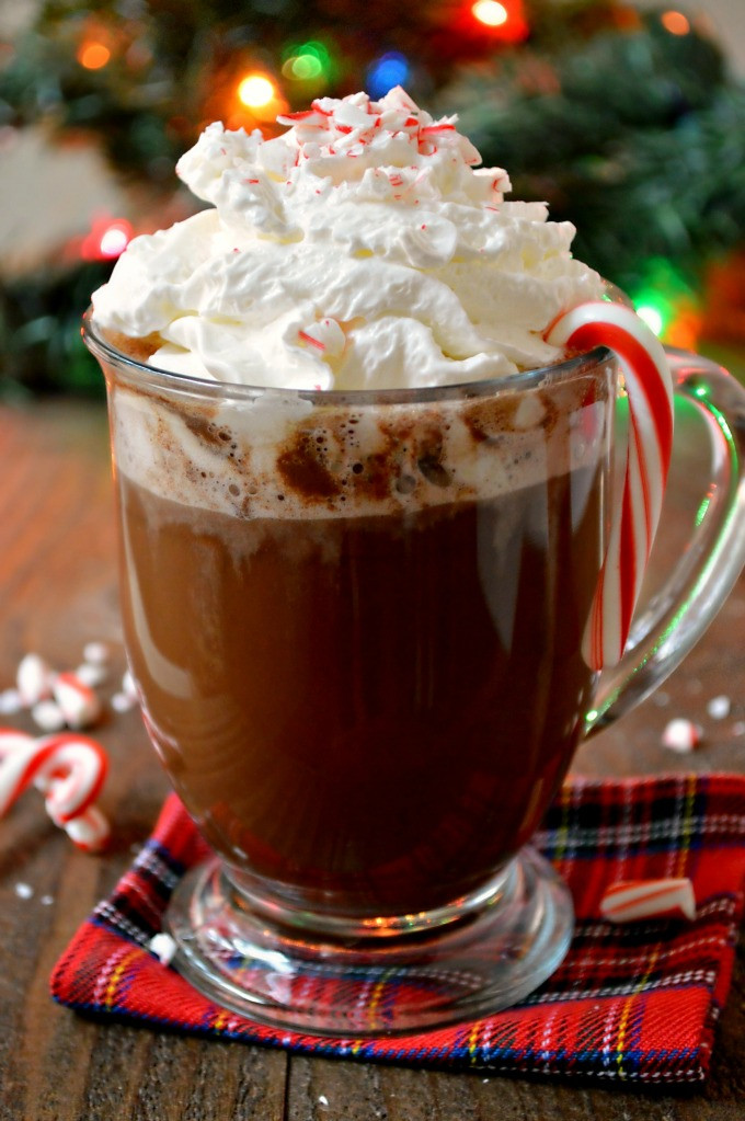 Peppermint Hot Chocolate
 Homemade Peppermint Hot Chocolate