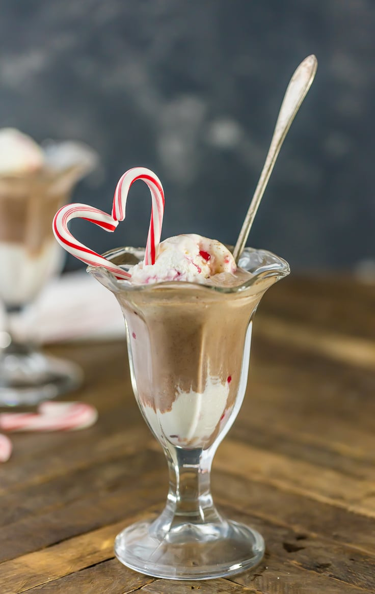 Peppermint Hot Chocolate
 Peppermint Hot Chocolate Floats Recipe