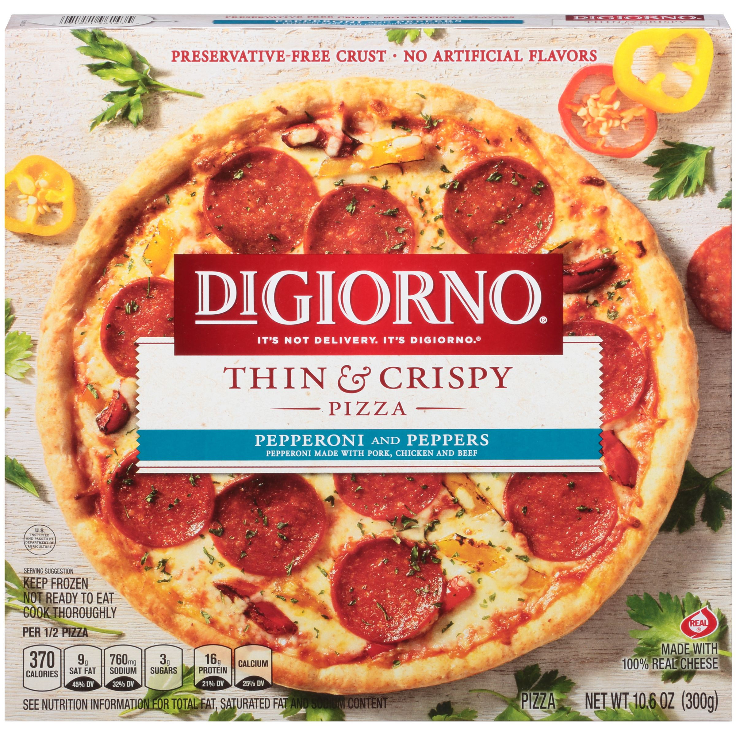 Pepperoni Pizza Calories
 Nutrition Information Digiorno Pepperoni Pizza – Nutrition