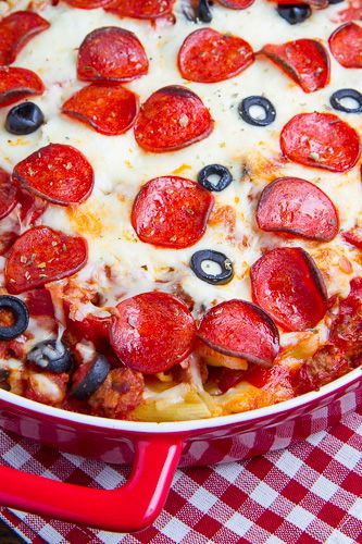 Pepperoni Pizza Casserole
 Pepperoni Pizza Casserole Recipe — Dishmaps