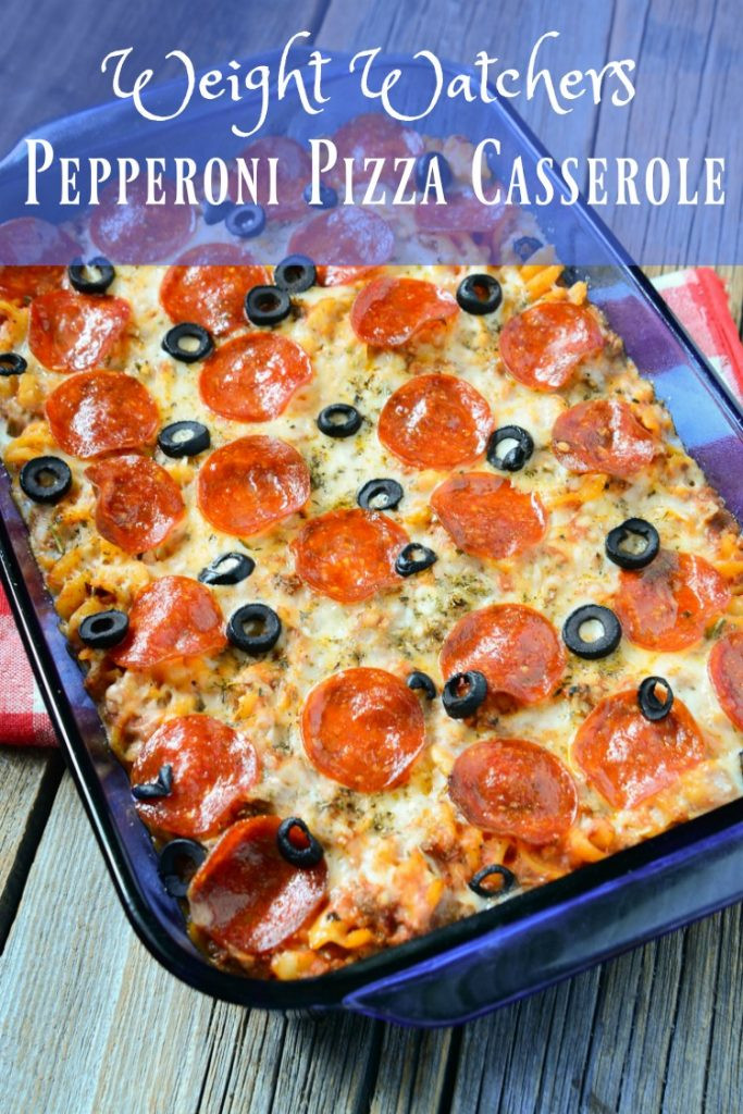 Pepperoni Pizza Casserole
 10 Weight Watchers Freestyle Dinner Ideas 6 points or