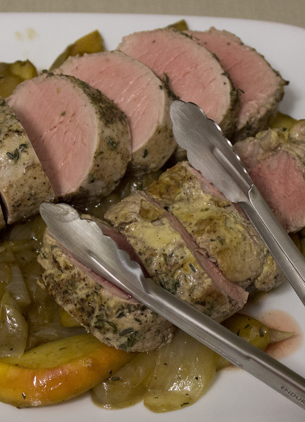 Perfect Pork Tenderloin
 Perfect Pork Tenderloin with Apples & ions