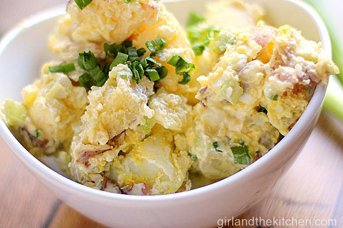 Perfect Potato Salad
 The Ultimate Classic Potato Salad Girl and the Kitchen