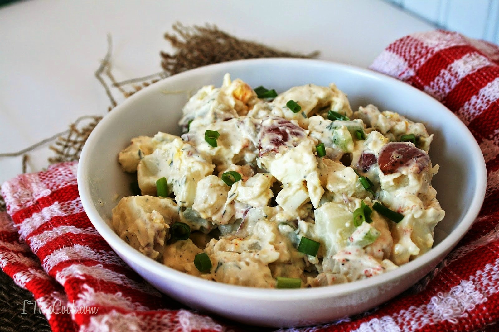 Perfect Potato Salad
 I Thee Cook Perfect Red Skin Potato Salad