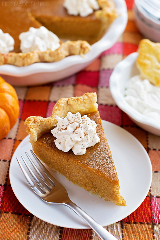 Perfect Pumpkin Pie
 Perfect Pumpkin Pie Life Made Simple