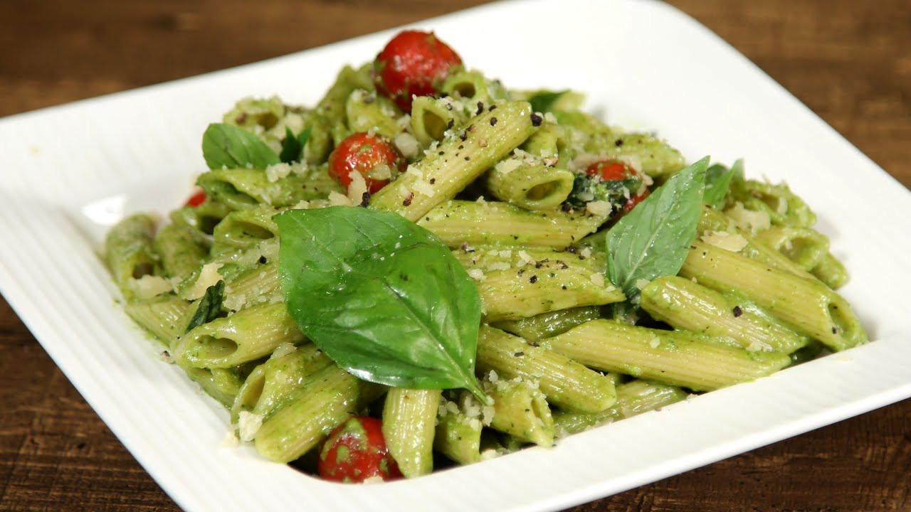 Pesto Sauce Pasta
 How To Make Pesto Pasta