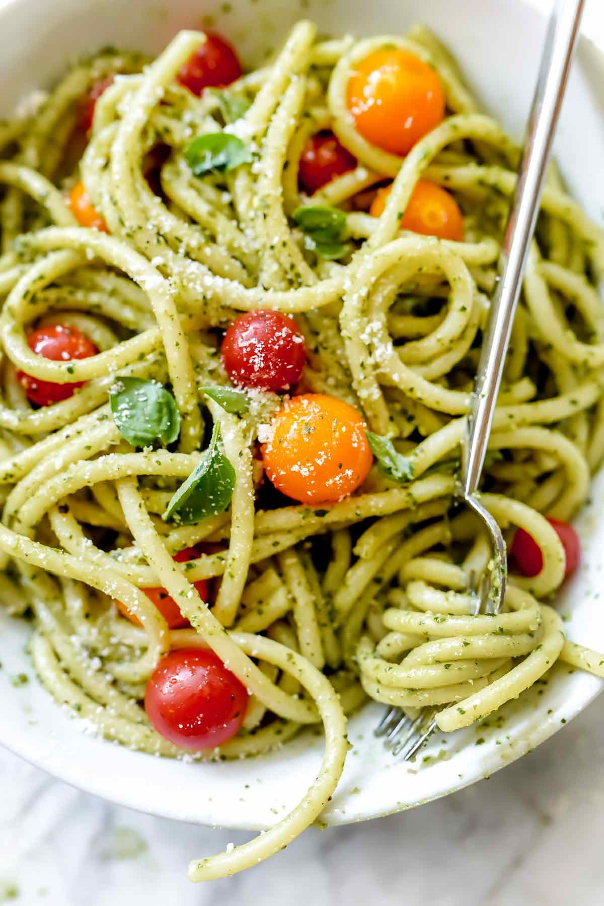 Pesto Sauce Pasta
 Easy Homemade Pesto Pasta Recipe