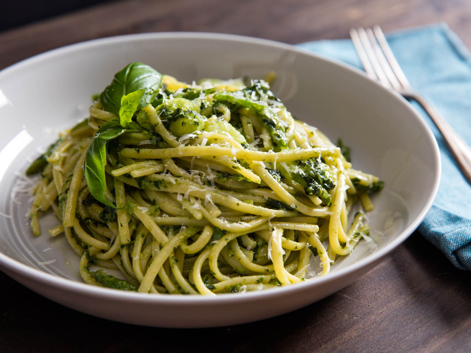 Pesto Sauce Pasta
 The Right Way s to Serve Pesto on Pasta