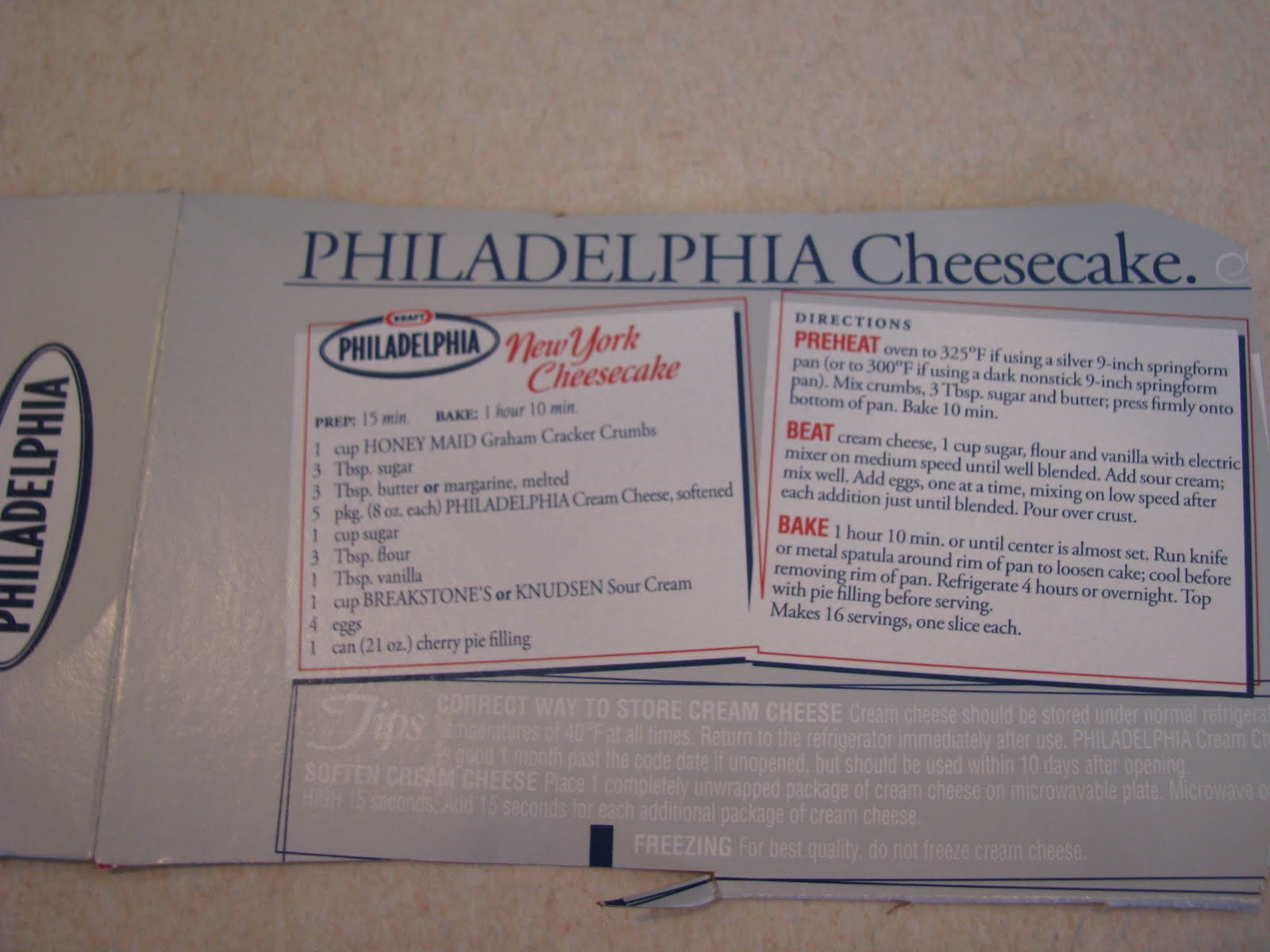 Philadelphia Cream Cheese Cheesecake Recipe
 philadelphia cream cheese cheesecake recipe with sour cream