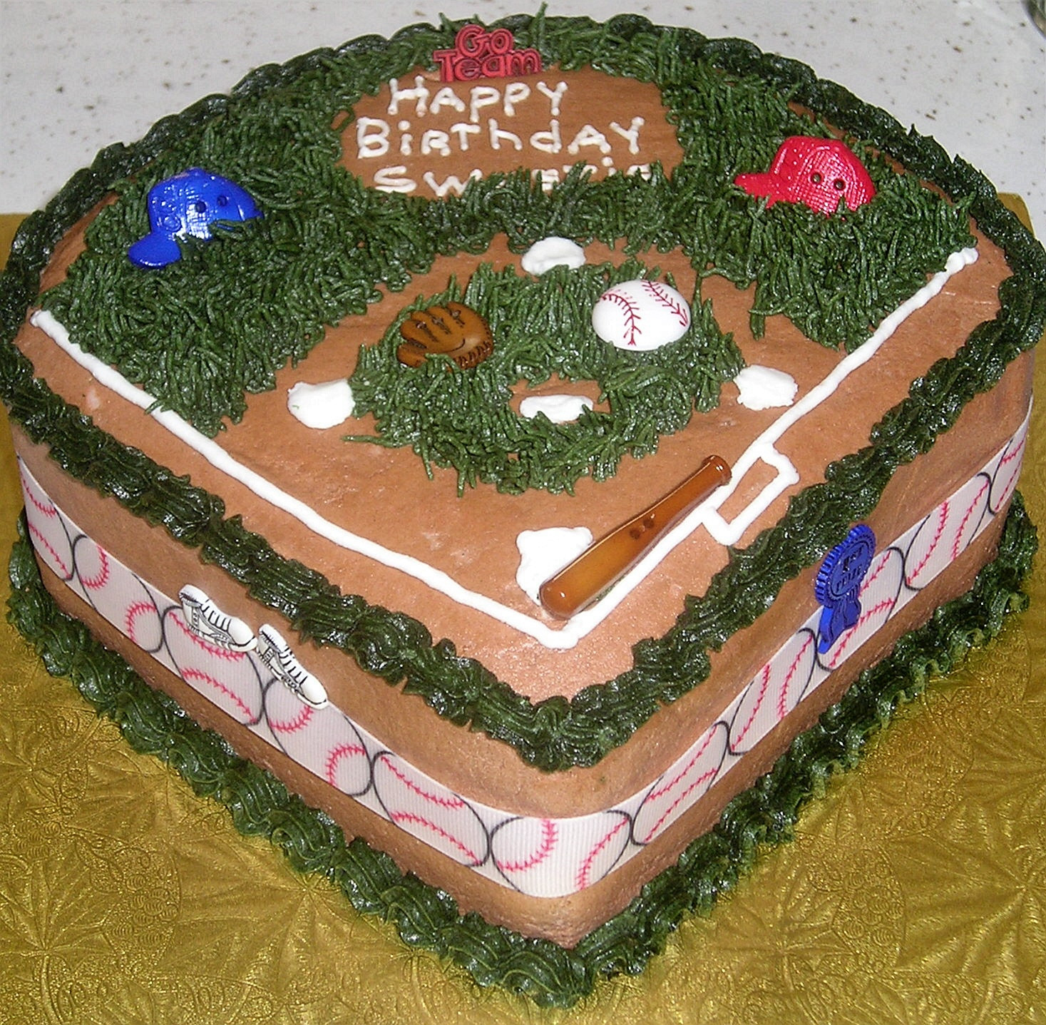 Picture Of Birthday Cake
 Baseball Cakes – Decoration Ideas