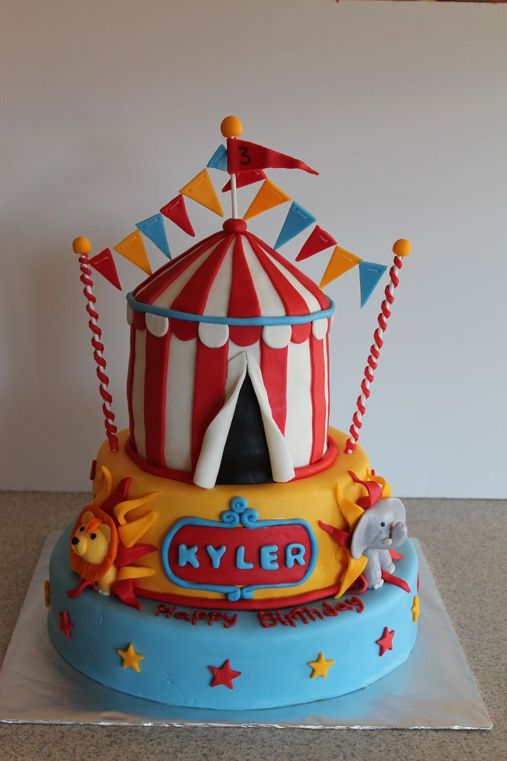 Picture Of Birthday Cake
 circus birthday cake