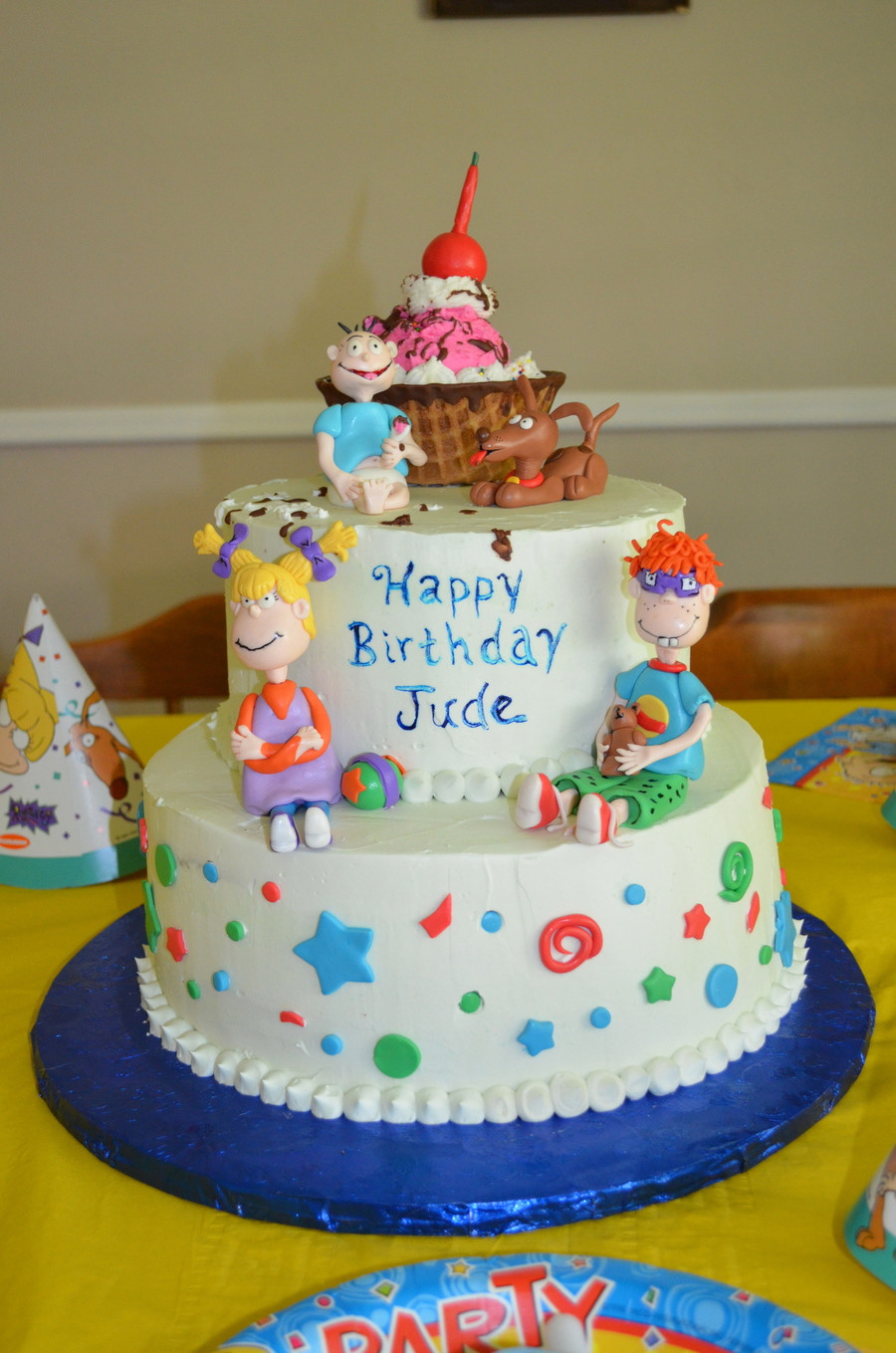 Picture Of Birthday Cake
 Rugrats Birthday Cake CakeCentral