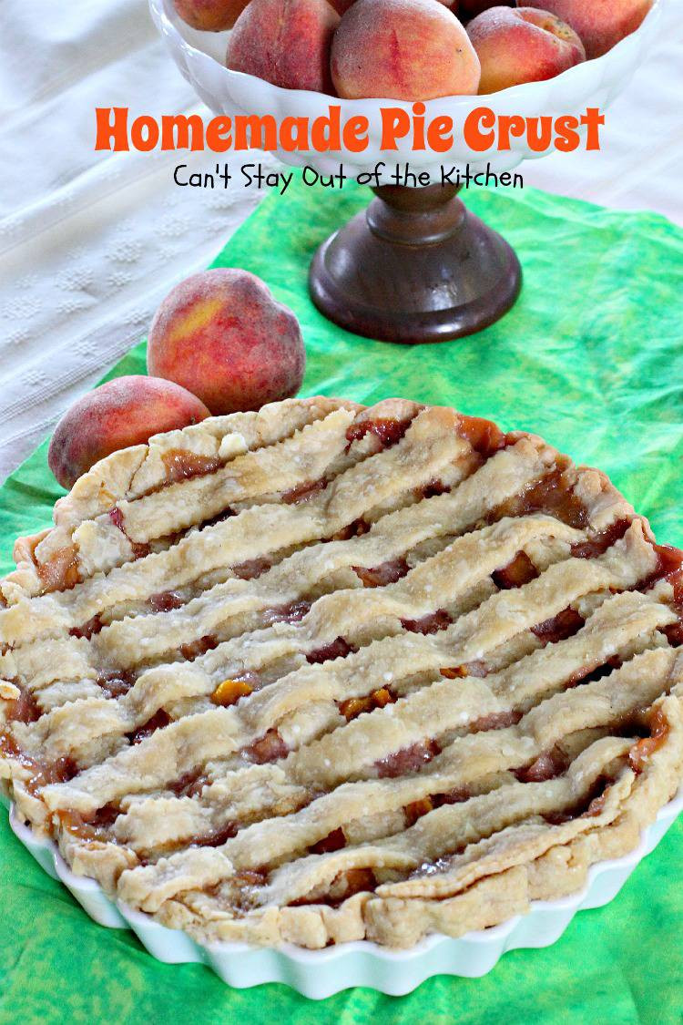 Pie Crust Desserts
 Homemade Pie Crust Can t Stay Out of the Kitchen