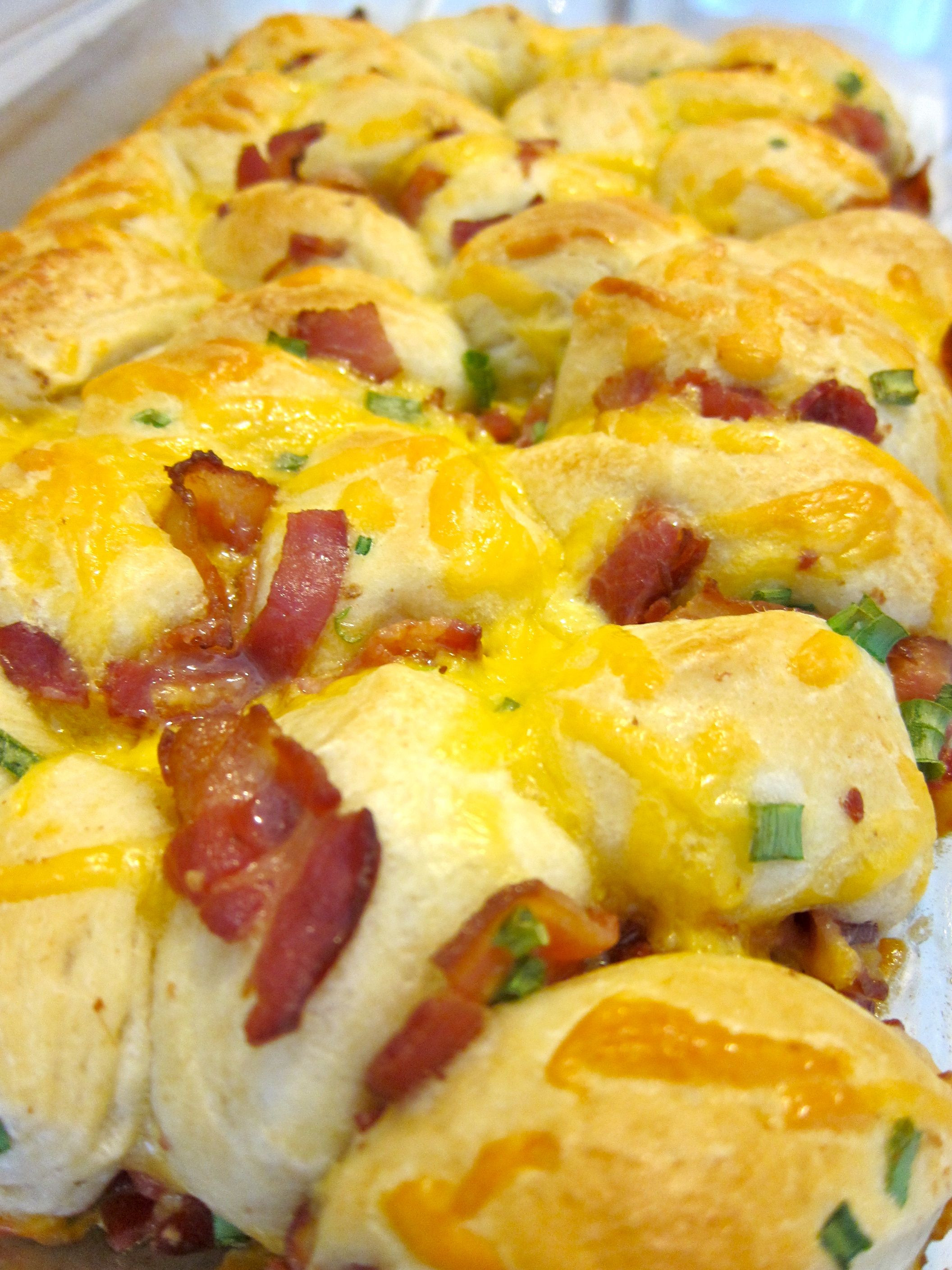 Pillsbury Biscuit Breakfast Casserole
 Bacon eggs cheese biscuits = brunch [RECIPE