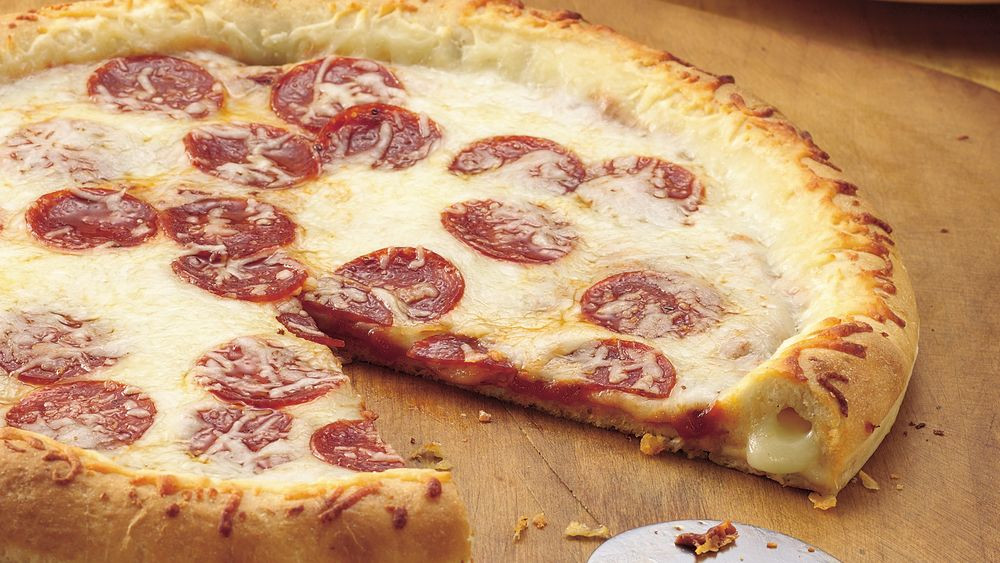 Pillsbury Pizza Dough Recipes
 Stuffed Crust Pizza recipe from Pillsbury