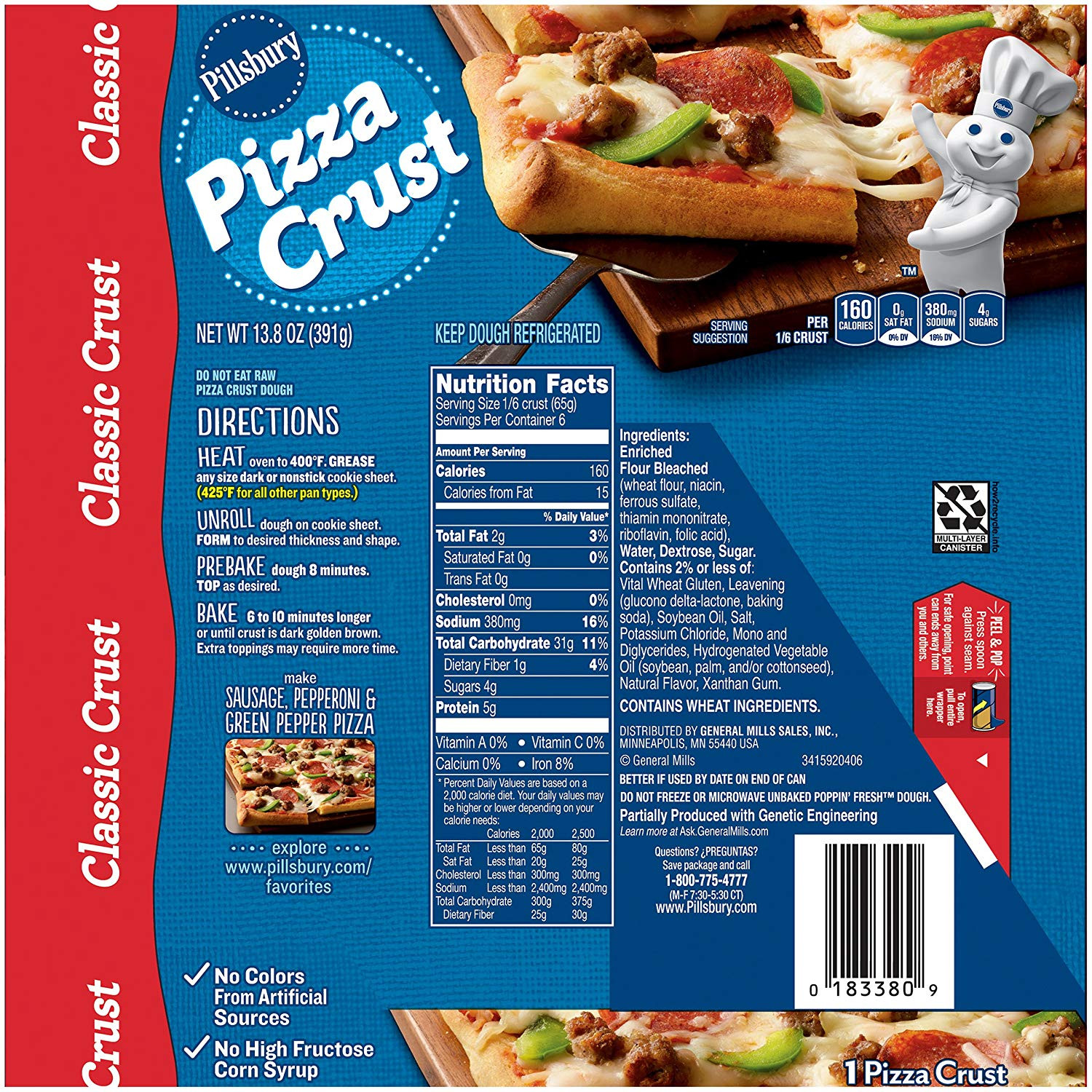 Pillsbury Pizza Dough Recipes
 pillsbury pizza dough ingre nts