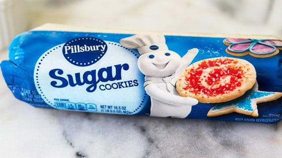 Pillsbury Sugar Cookies
 pillsbury flag cookies