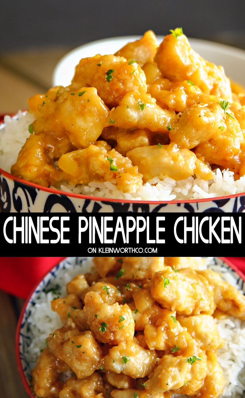 Pineapple Chicken Recipes
 Chinese Pineapple Chicken Kleinworth & Co