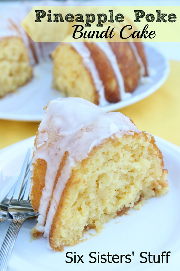 Pineapple Poke Cake
 Pineapple Poke Bundt Cake Recipe